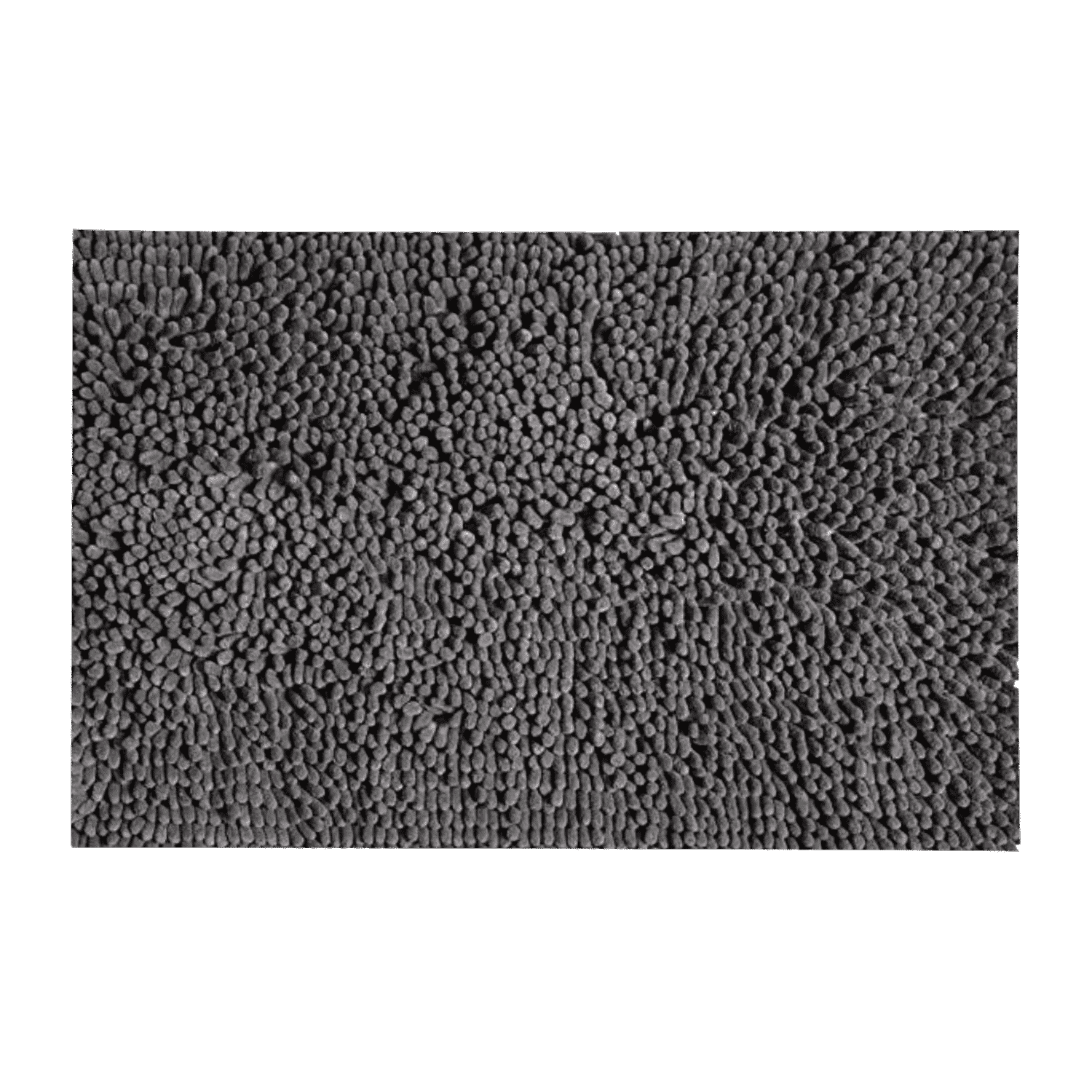 Tappeto-da-bagno-passatello-shaggy-grigio-scuro-poliestere-microfibra-50x80cm-60x120cm-tinta-unita