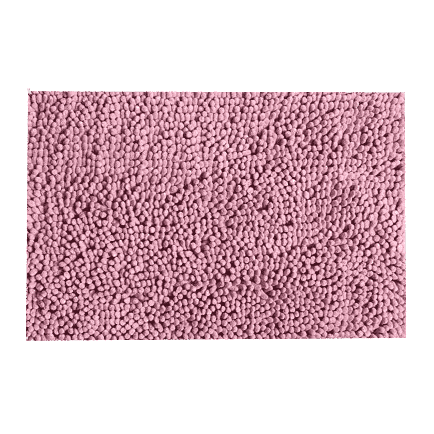 Tappeto-da-bagno-passatello-shaggy-rosa-poliestere-microfibra-50x80cm-60x120cm-tinta-unita