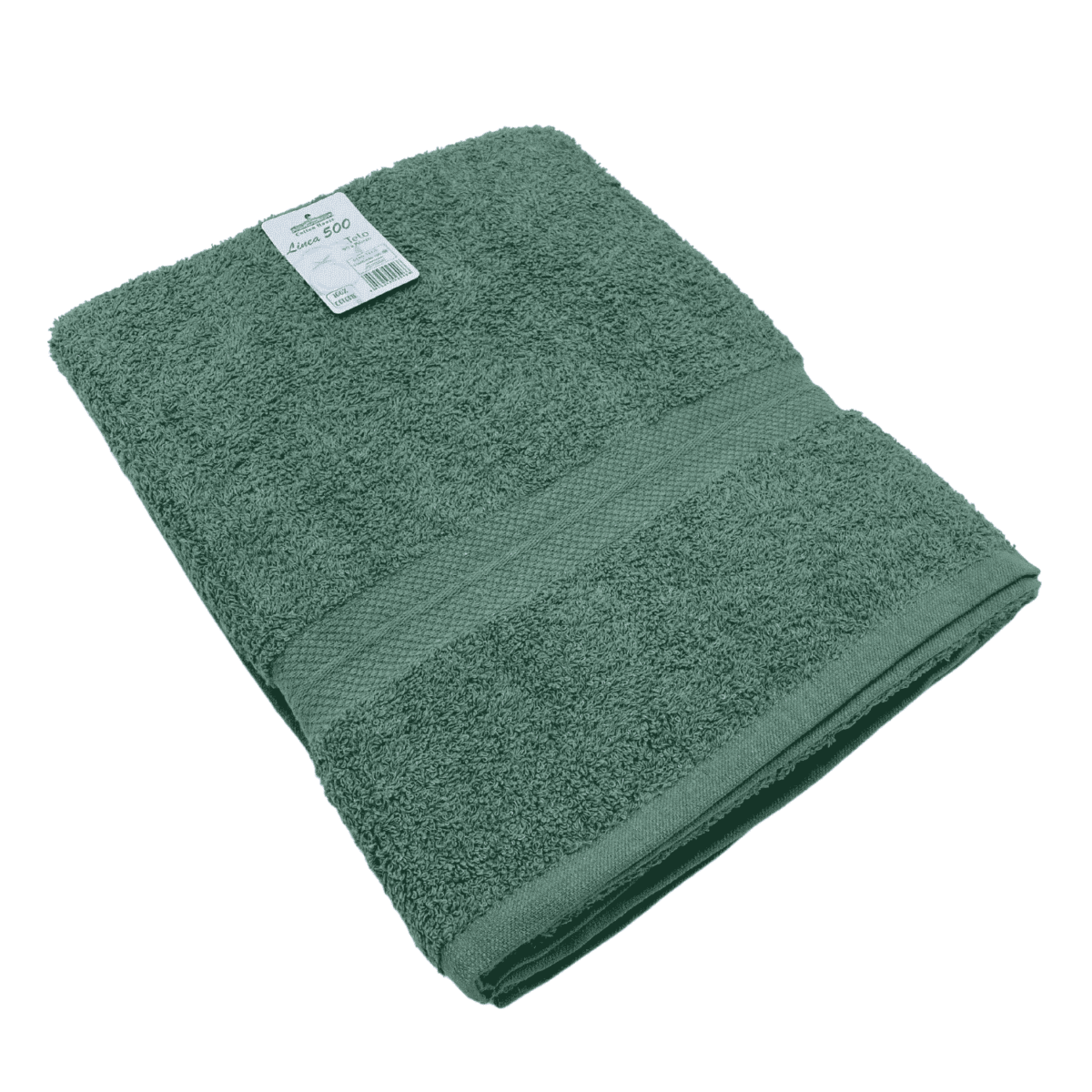 Telo-da-bagno-verde-spugna-puro-cotone-100x150cm-tinta-unita-made-in-italy