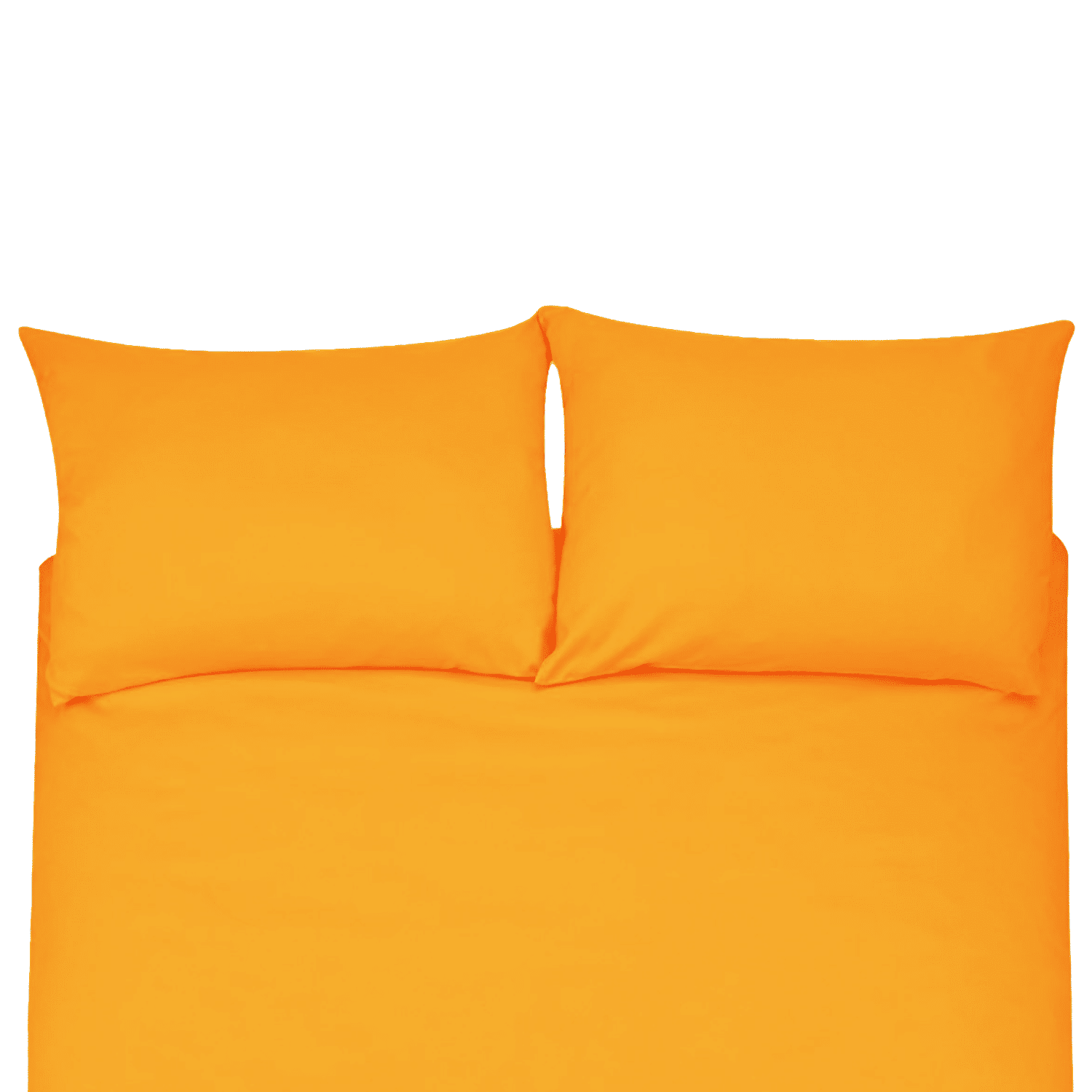 Completo-lenzuola-arancio-colors-100-fibra-naturale-cotone-120-gr-tinta-unita-1-piazza-½-francese-2-piazze-oekotex