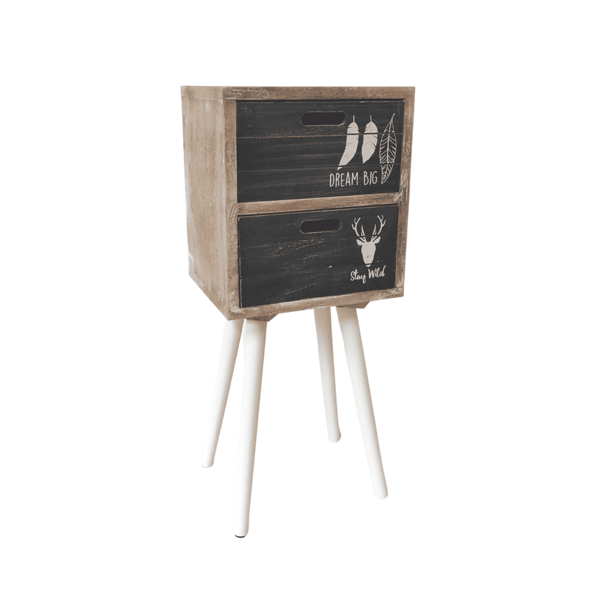 alto-black-2-cassetti-cassettiera-shabby-vintage-old-style-legno