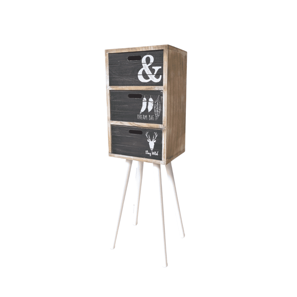 alto-black-3-cassetti-cassettiera-shabby-vintage-old-style-legno