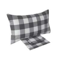 completo-lenzuola-pic-nic-grigio-penelope-quadretto-perla-antracite-bianco-geometrico-classico