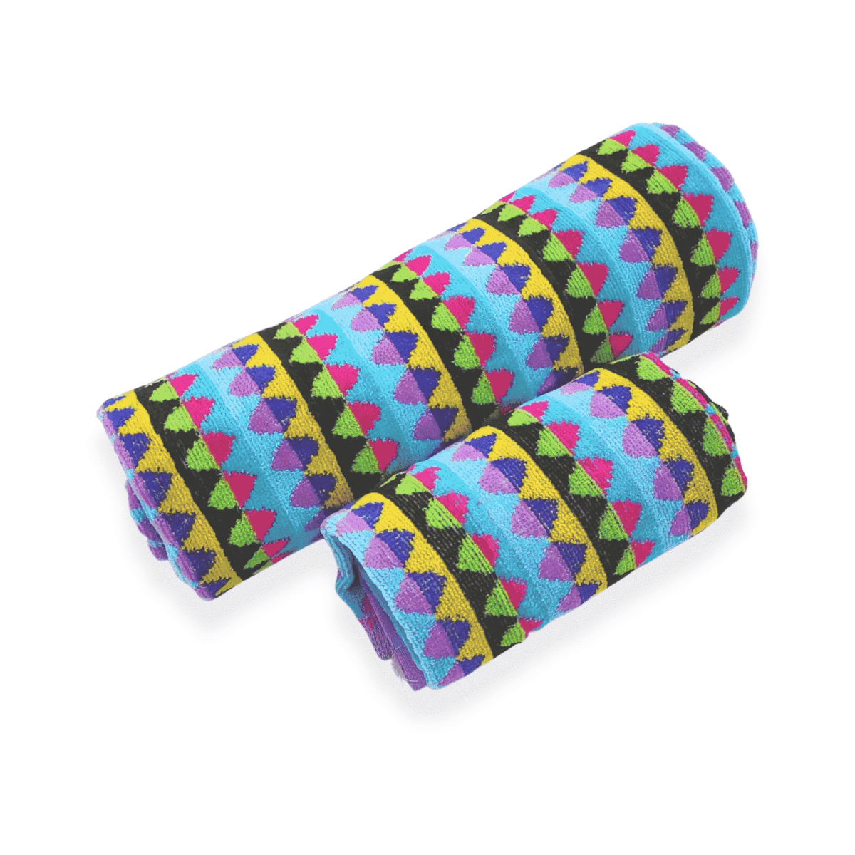 diamond-multicolor-etnic-rombi-set-1+1-spugna-ascigamani-viso-bidet-cotone-righe-geometrico