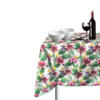 flora-mirabell-tovaglia-antimacchia-idrorepellente-felci-fiori-tropicali-bianco-rosa-verde-rosso-giallo-lilla-fiorata