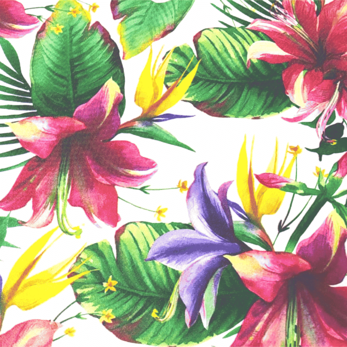 flora-mirabell-tovaglia-antimacchia-idrorepellente-felci-fiori-tropicali-bianco-rosa-verde-rosso-giallo-lilla-fiorata-dettaglio