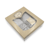 fortune-grigio-set-spugna-bagno-2-viso-+-2-bidet-puro-cotone-jacquard-perla-ramage-fiorato-scatola-box-down