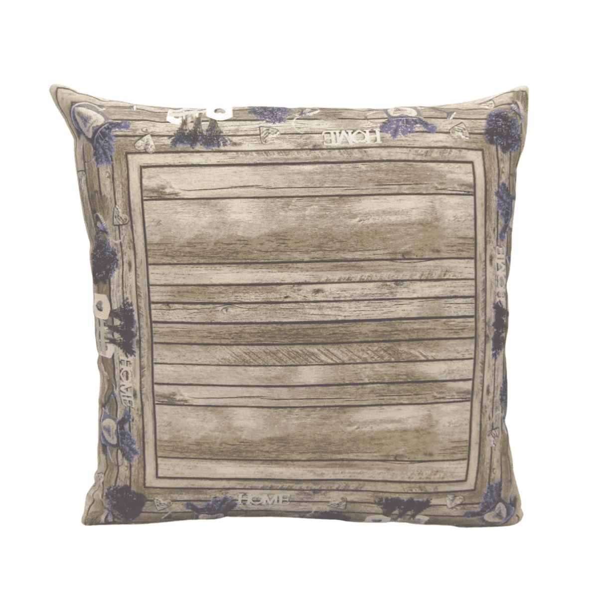 Cuscino Lavanda Legno Arredo Casa In Stampa Digitale Cm 45x45