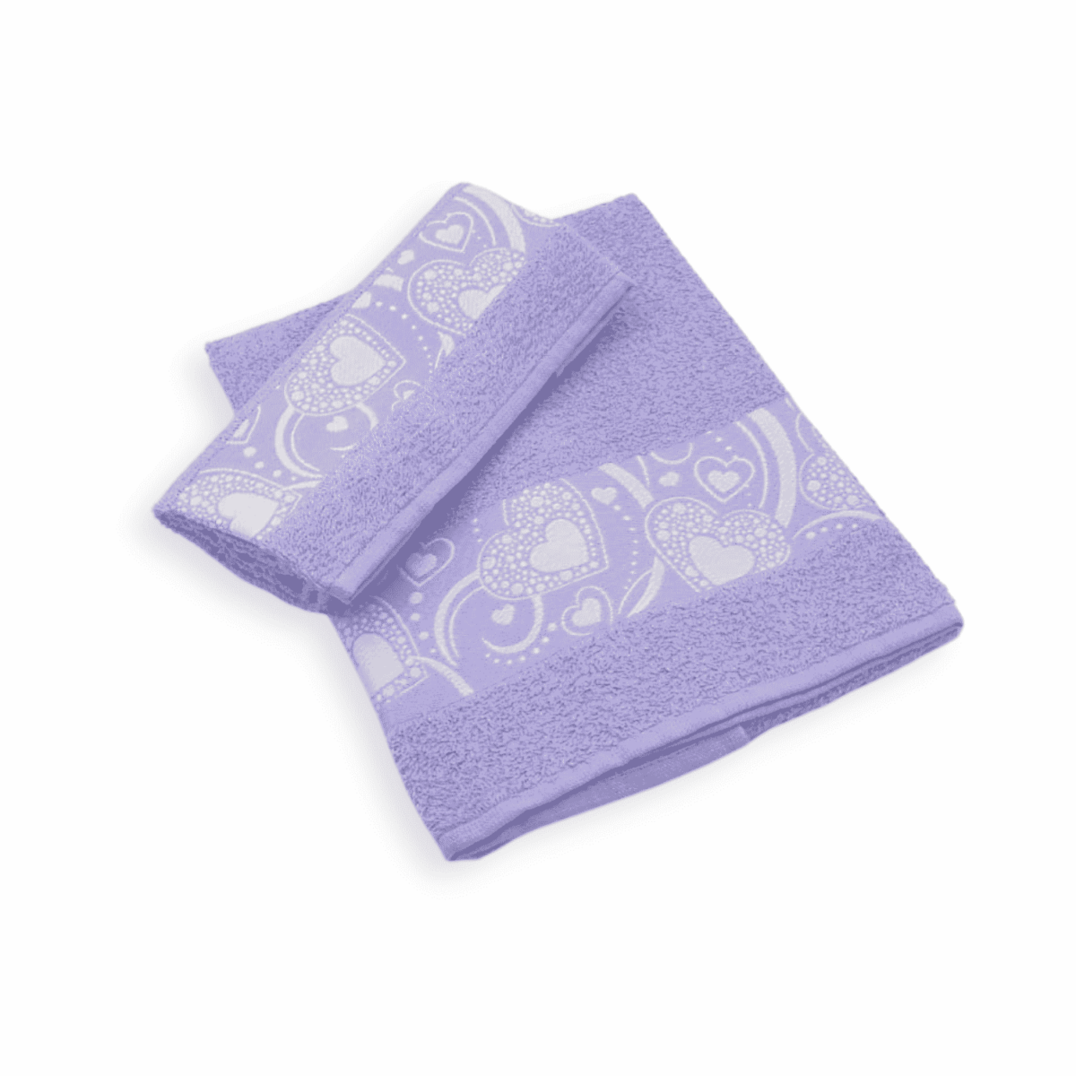 love-me-lilla-cuori--set-1-+-1-spugna-viso-bidet-made-in-italy-cotone