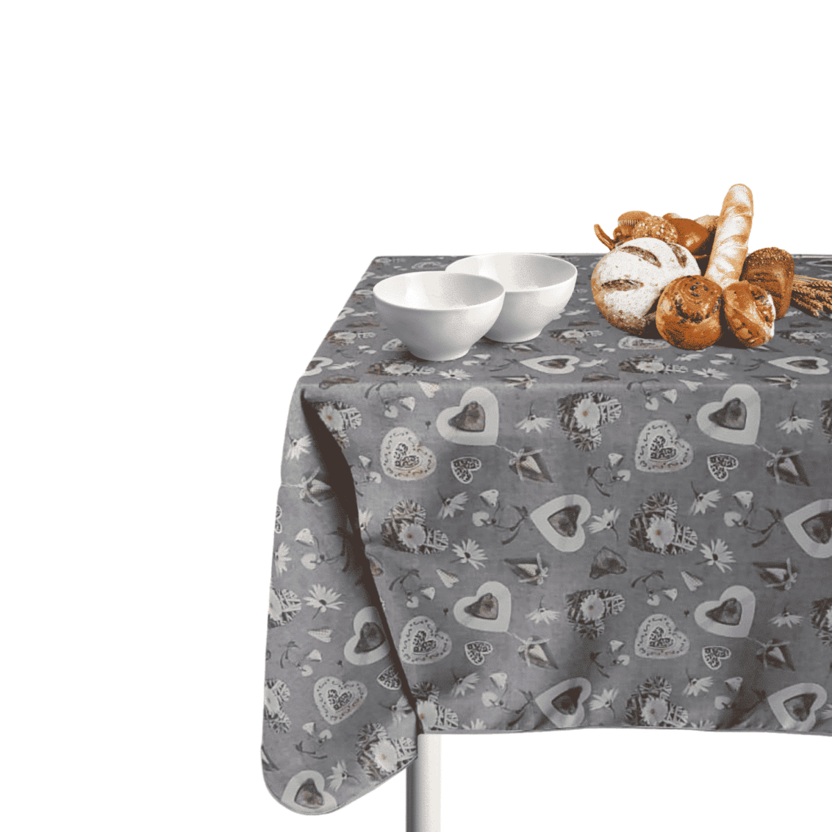 margherita-des-alpes-tovaglia-antimacchia-idrorepellente-grigia-beige-bianca-margherite-cuori-legno-shabby-chic