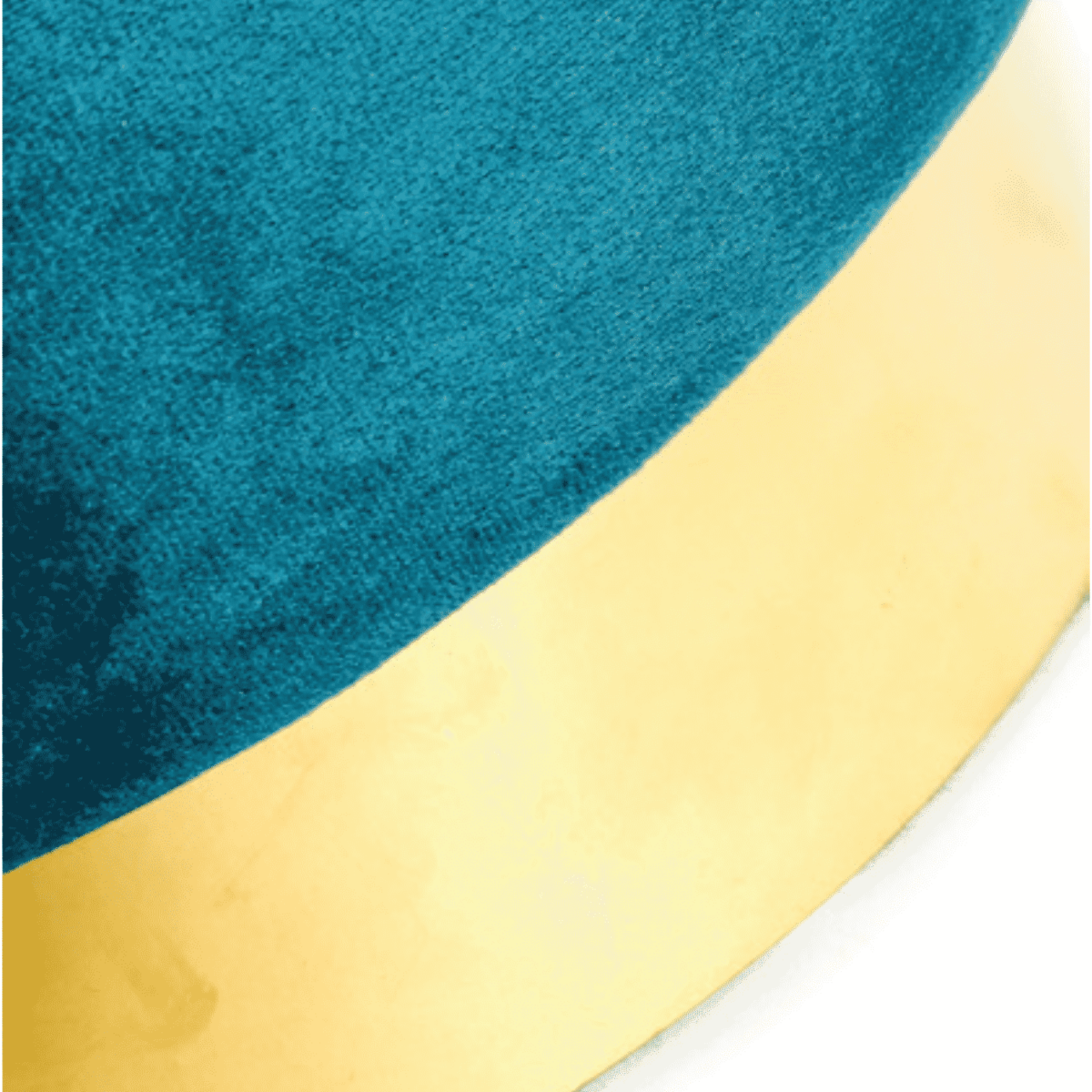 Pouf Cilindro Velvet Petrolio - immagine 2