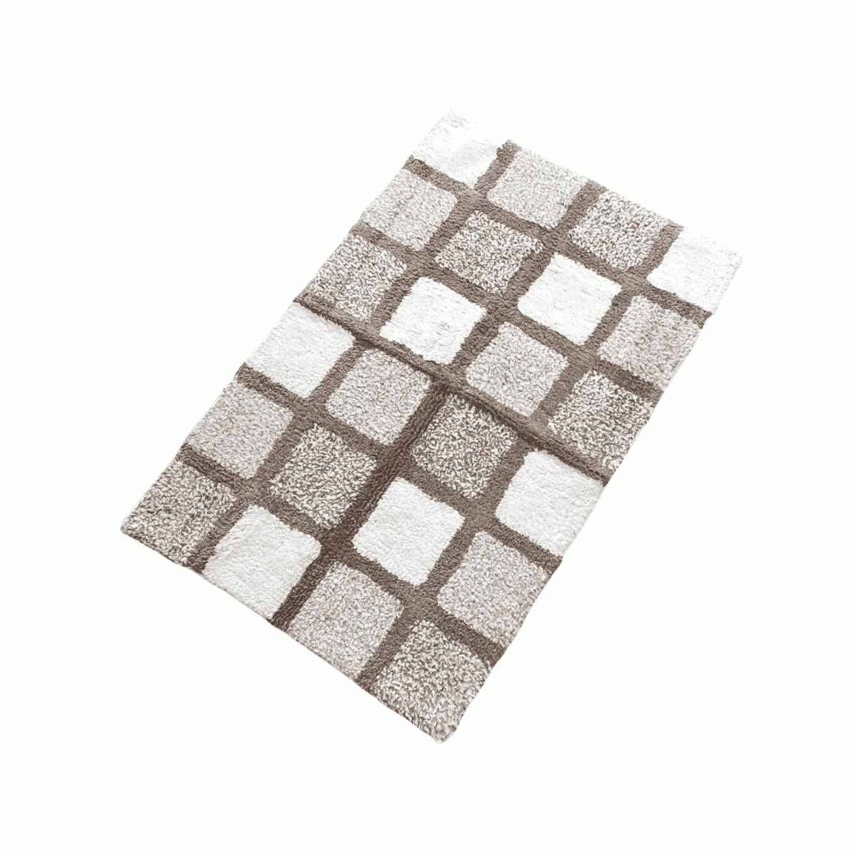 quader-beige-tappeto-arredo-bagno-50-80-cotone-antiscivolo-quadri-geometrico