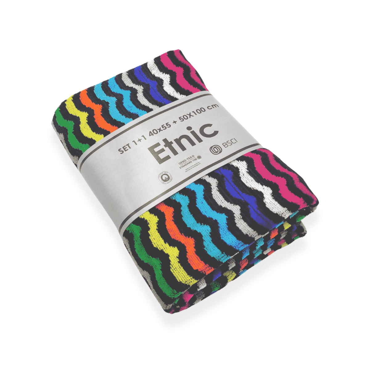 rainbow-multicolor-etnic-onde-set-1-+-1-spugna-cotone-righe-geometrico-confezione