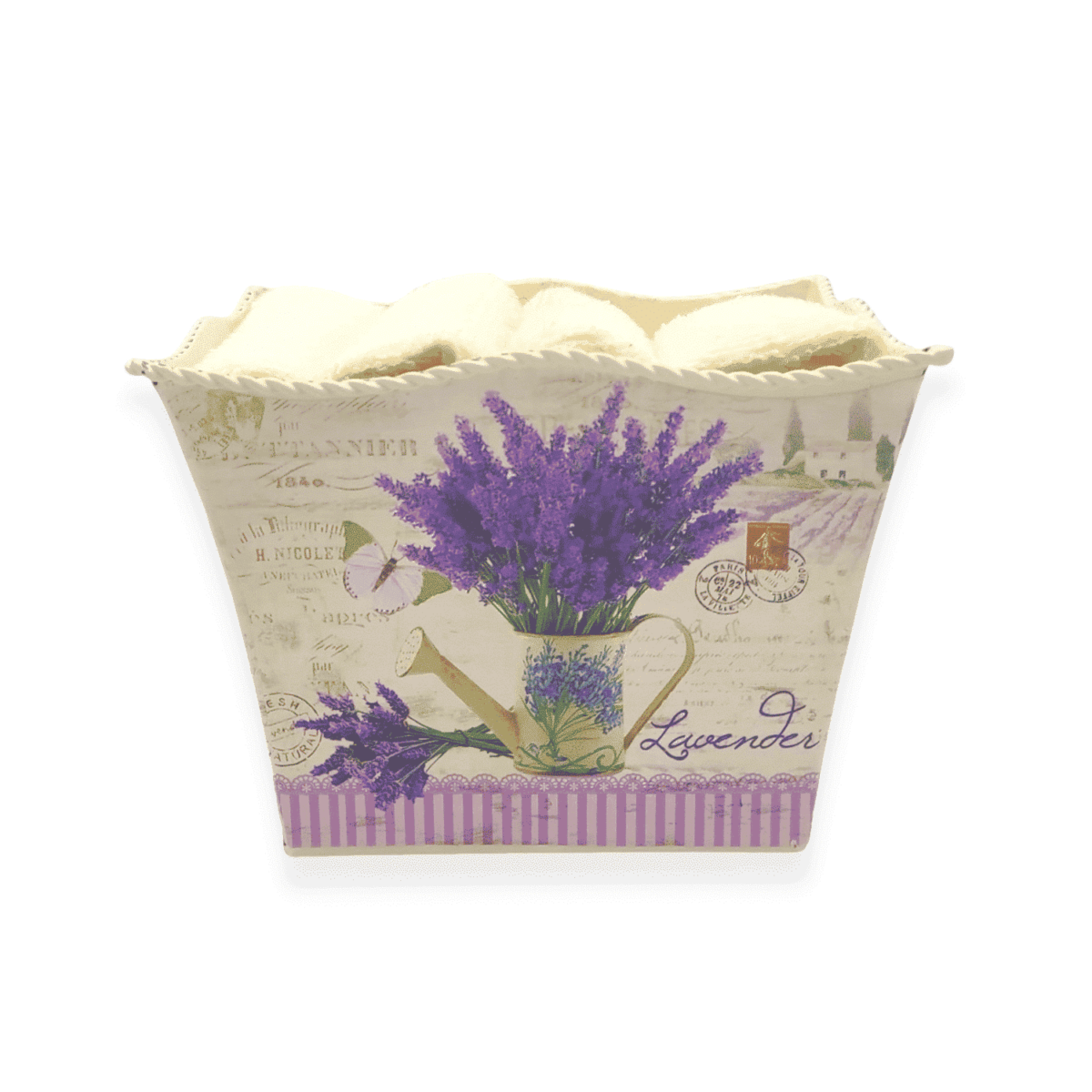 saint-tropez-crema-panna-set-4-lavette-spugna-cotone-cestino-provenzale-lavanda-provenzale-front