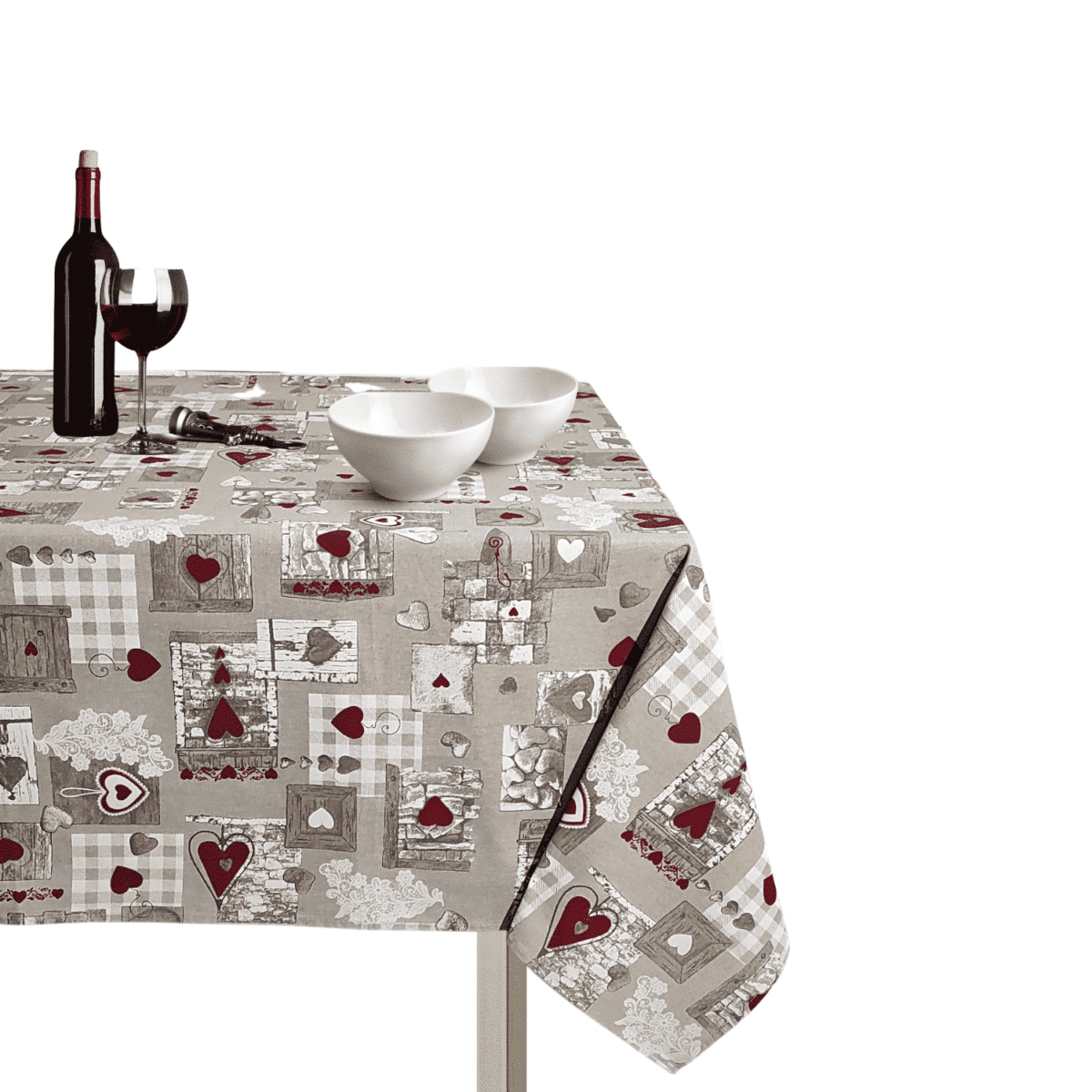 tovaglia-cotone-stampata-miros-made-in-italy-bormio-rosso-shabby-chic-patchwork-cuori-rossi-beige