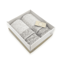 fortune-grigio-set-spugna-bagno-2-viso-+-2-bidet-puro-cotone-jacquard-perla-ramage-fiorato-scatola-box-open