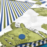 gattoni-blu-completo-lenzuolo-matrimoniale-dolcenotte-gatti-verde-blue-simpatico-vivace-dettaglio