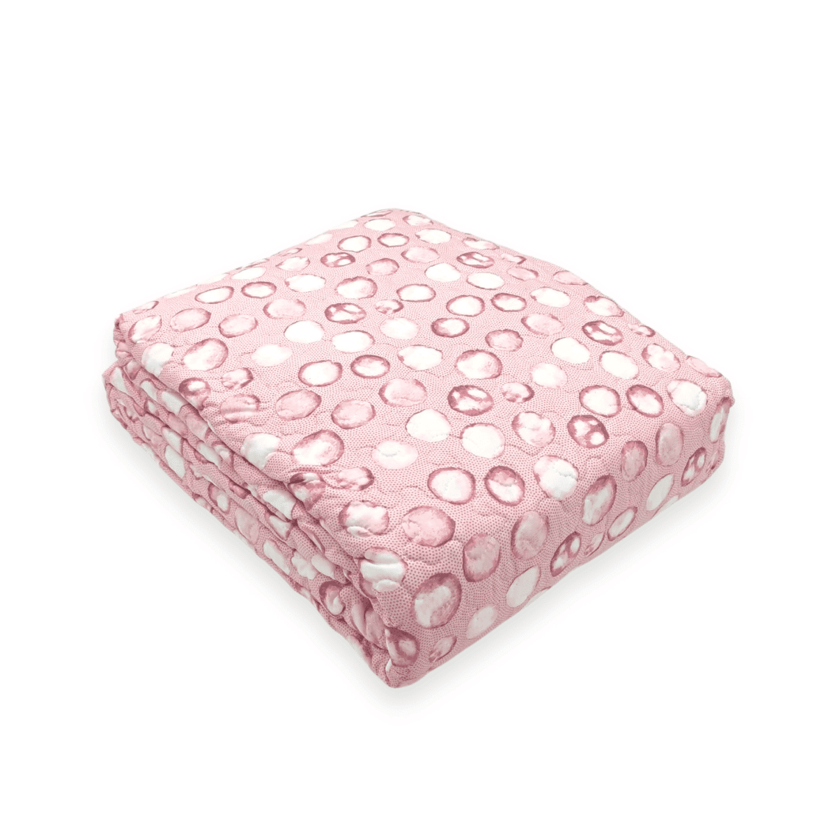 imperia-rosa-copriletto-trapuntato-boutis-bolle-geometrico-cipria-bianco-microfibra-primaverile-estivo-fold