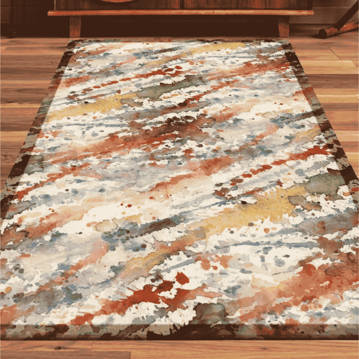 pollock-tappeto-arredo-emozioni-artista-astratto-pittura-multicolor-moderno