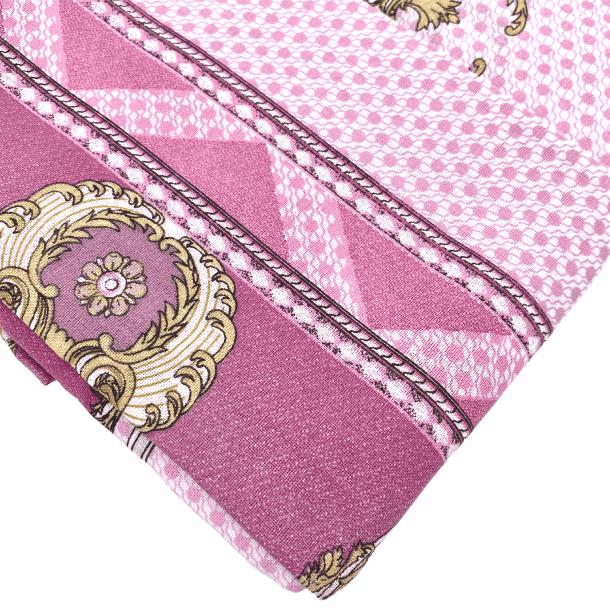 royal-rosa-pauline-completo-lenzuola-cotone-cipria-porpora-medaglioni-oro-dettaglio