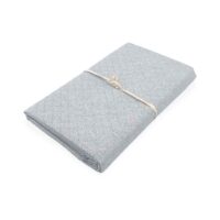 Copriletto Piquet Benedetta Grigio in cotone Made In Italy