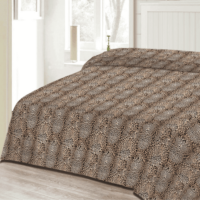 Copriletto Join Animalier in microfibra trapuntata a caldo