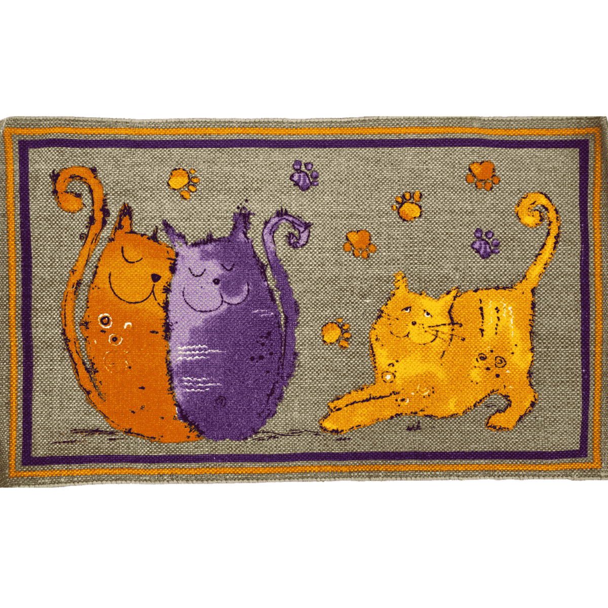 Tappeto-arredo-gattoni-arancio-fondo-antiscivolo-100-cotone-50x80-cm