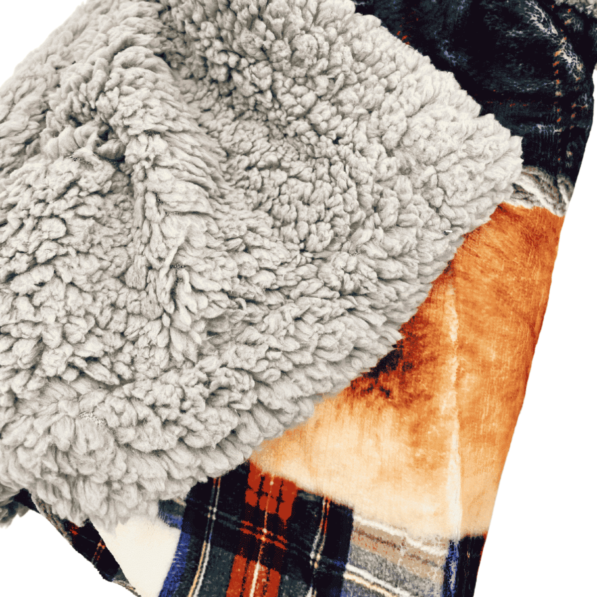 Plaid in Sherpa Cani Relax con stampa digitale ad alta definizione - immagine 2
