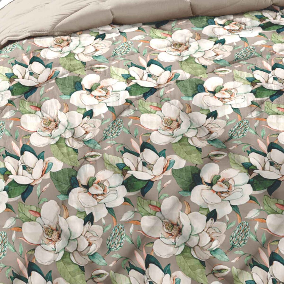 emma-blossom-peonies-trapunta-invernale-pesante-microfibra-stampa-digitale-fiorata-peonie-tortora-verde-bianca-dettaglio