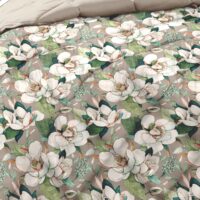 emma-blossom-peonies-trapunta-invernale-pesante-microfibra-stampa-digitale-fiorata-peonie-tortora-verde-bianca-dettaglio