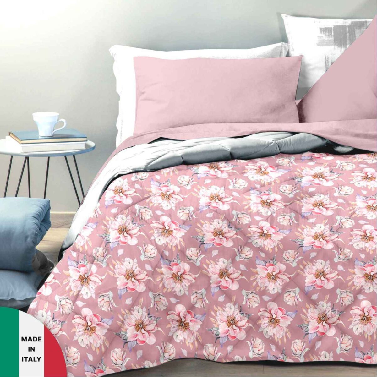 emma-pink-harmony-trapunta-invernale-pesante-microfibra-stampa-digitale-fiorata-lilla-cipria-glicine-rosa-ita