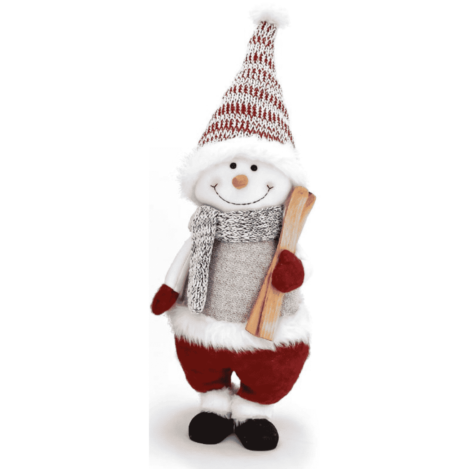 pupazzo-nevino-cappello-punta-50-cm-pupazzi-natale-decorazioni-natalizie