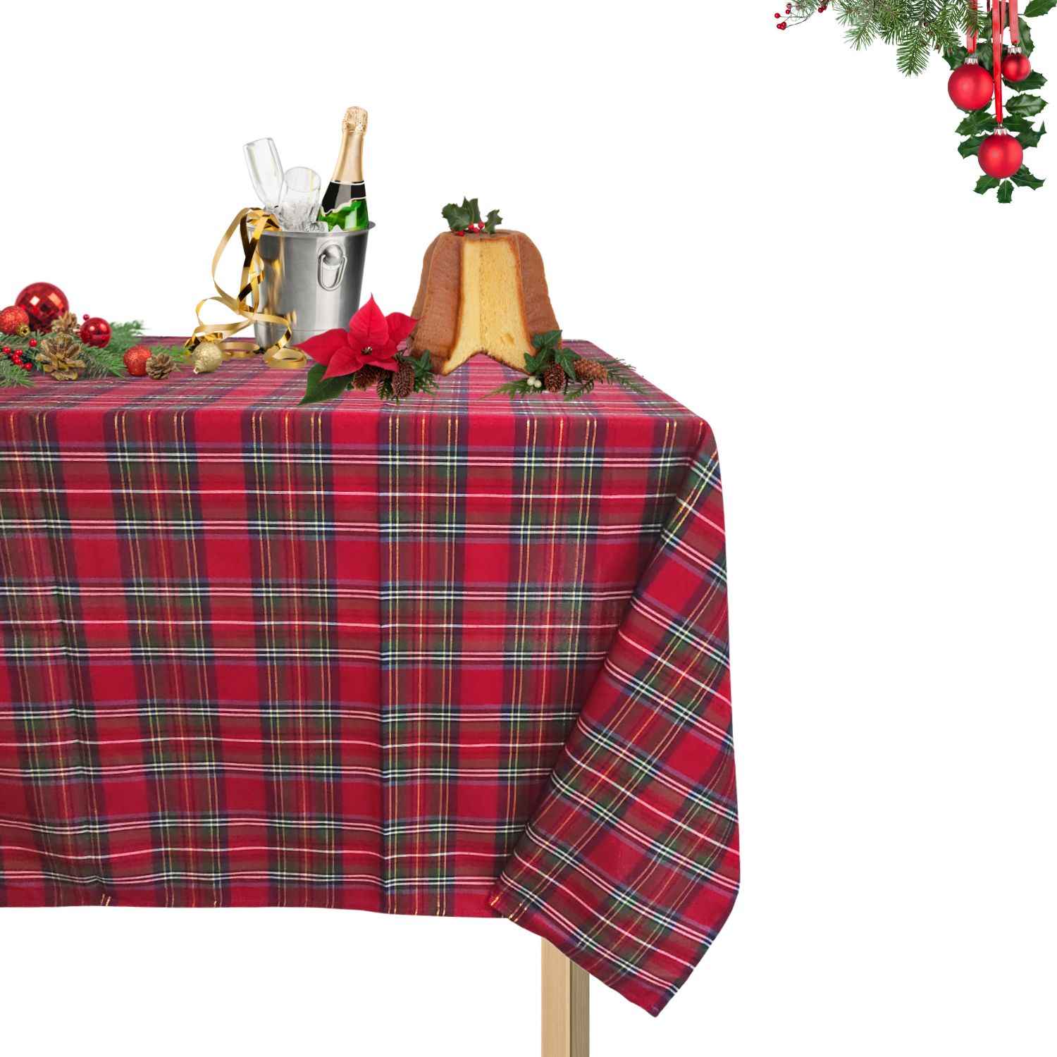tartan-filo-lurex-oro-tovaglia-puro-cotone-made-in-italy-scozzese-natalizia-rossa