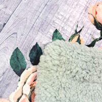 Coperta Shabby Flowers Plaid Calda Invernale Sherpa Morbida - immagine 4
