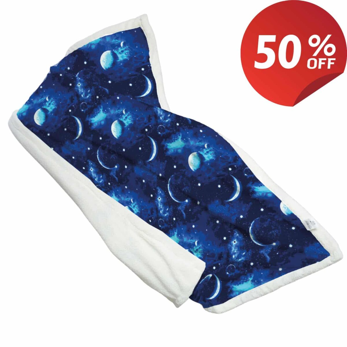 coperta-space-plaid-fantasia-sherpa-invernale-luna-stelle-notte-cielo-stellato-blu