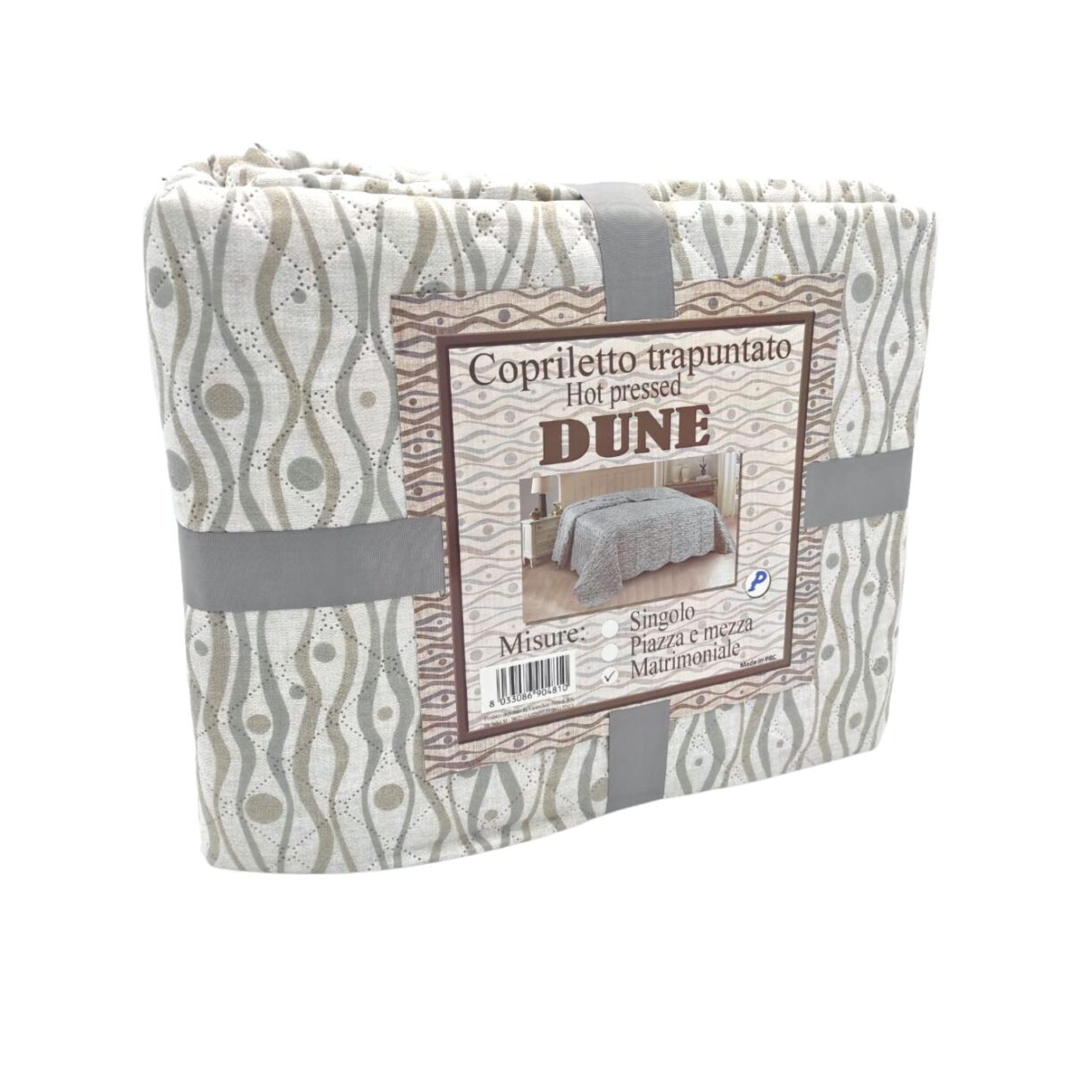 copriletto-dune-tortora-trapuntato-primaverile-estivo-geometrico-confezione