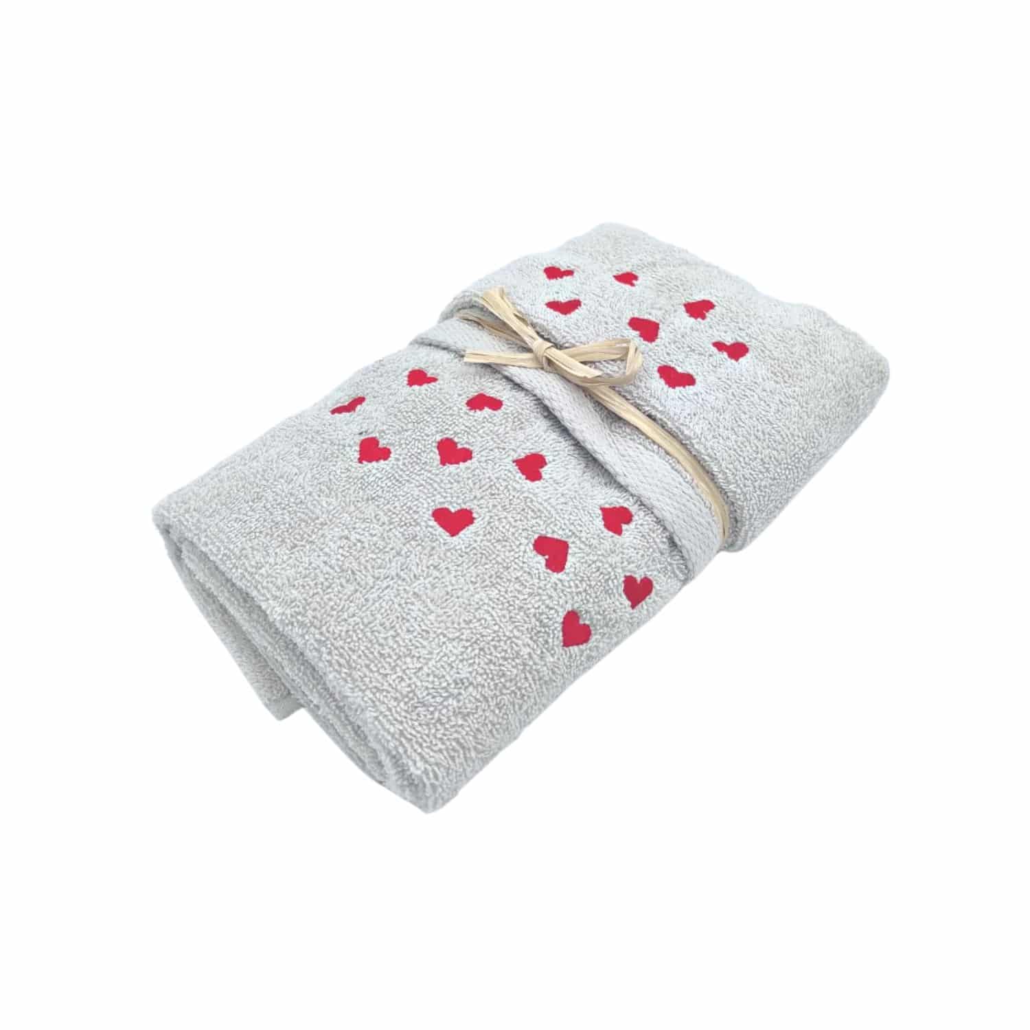 set-asciugamani-1-1-cuoricini-rossi-grigio-cotone-spugna-ricamata-confezione