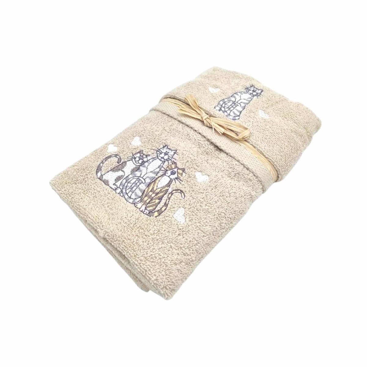set-asciugamani-1-1-gattini-tortora-spugna-cotone-ricamata-bagno-viso-ospite-confezione