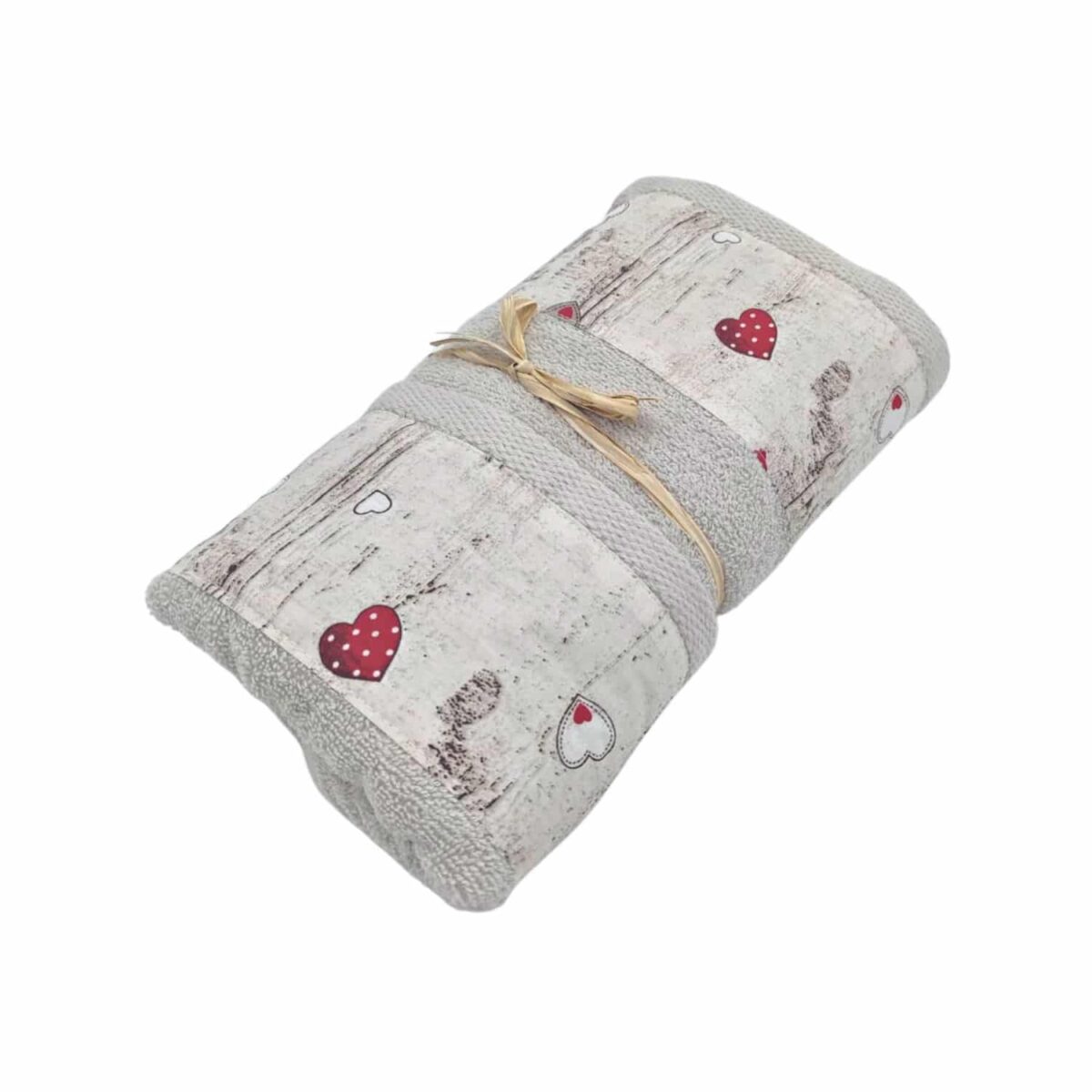 set-asciugamani-1-1-happy-grigio-cuoricini-bourbon-spugna-cotone-bagno-balza-applicata-confezione