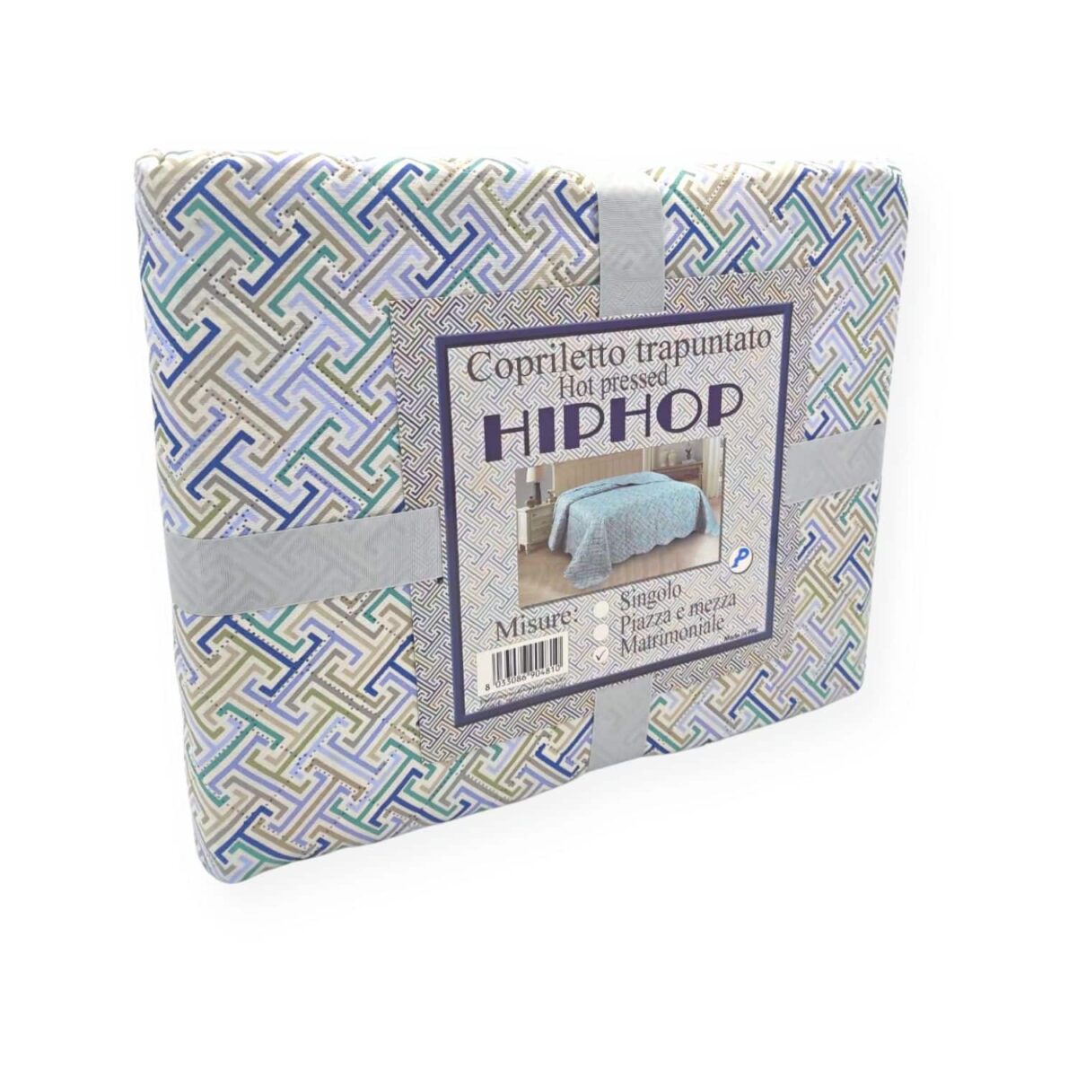 copriletto-hiphop-azzurro-tortora-trapuntato-primaverile-estivo-geometrico-confezione