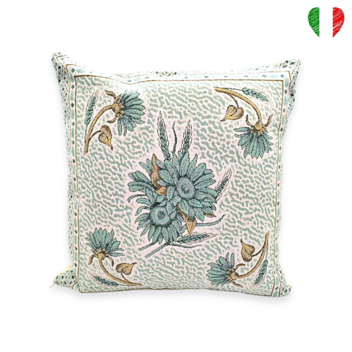 fodera-arredo-girasole-verde-gobelin-jacquard-50-x-50-made-in-italy