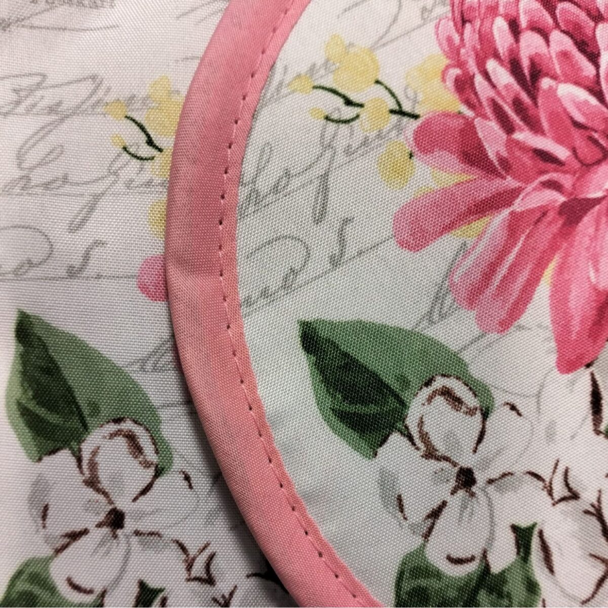 set-2-presine-daily-2-fiori-17x17-cm-disegno-floreale-rosa-dettagli