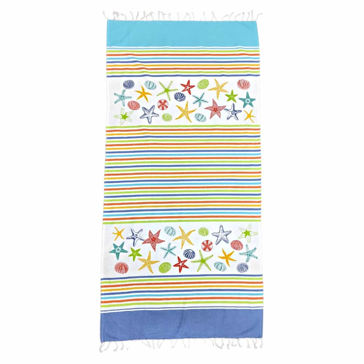 telo-mare-fouta-stelle-marine-100-cotone-artigianale-aperto