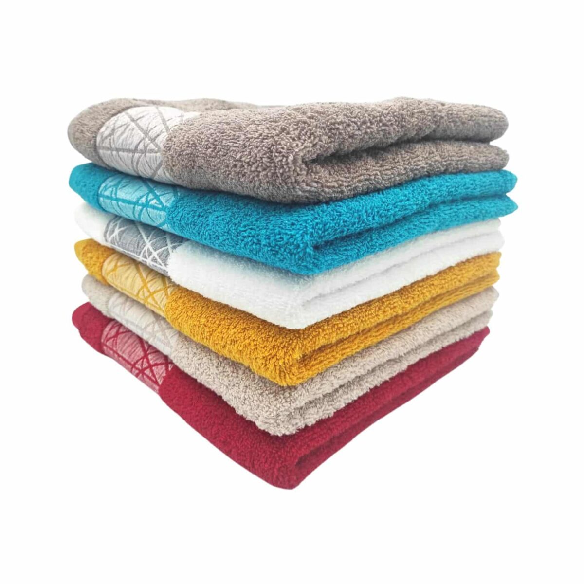 draft-set-spugna-da-bagno-11-asciugamani-viso-bidet-ospite-puro-cotone-assortiti-tortora-petrolio-bianco-giallo-senape-beige-rosso-bordeaux