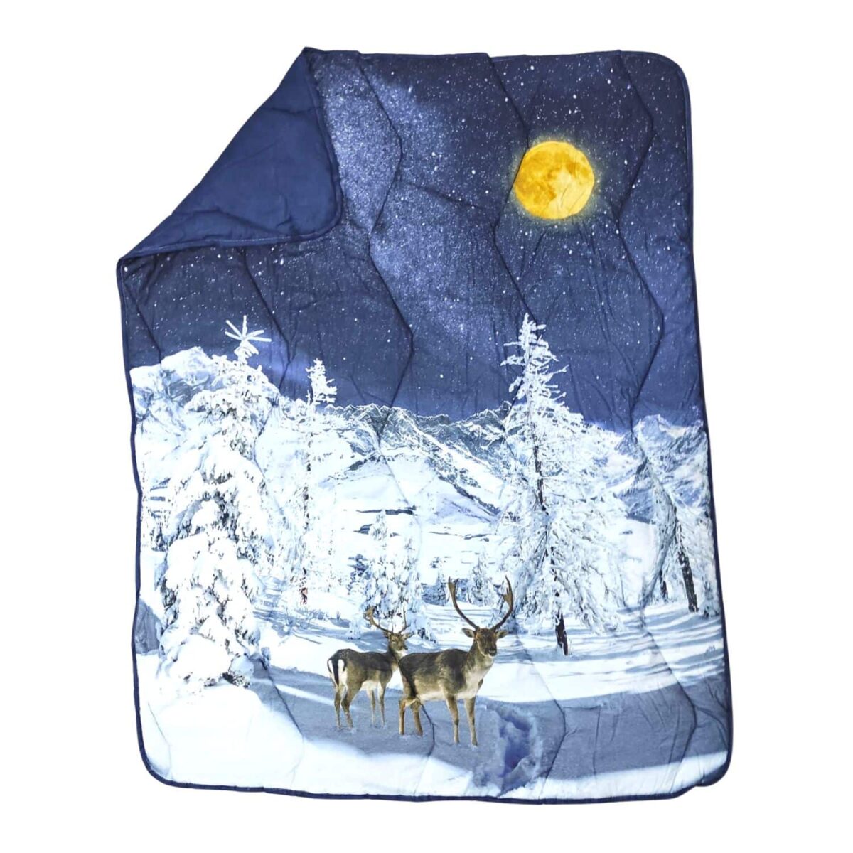 cervi-plaid-imbottito-scaldotto-140x180-cotone-made-in-italy-invernale-coperta-renne-cielo-stellato-luna-stelle-neve