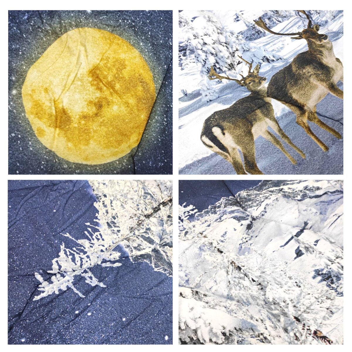 cervi-plaid-imbottito-scaldotto-140x180-cotone-made-in-italy-invernale-coperta-renne-cielo-stellato-luna-stelle-neve-dettagli