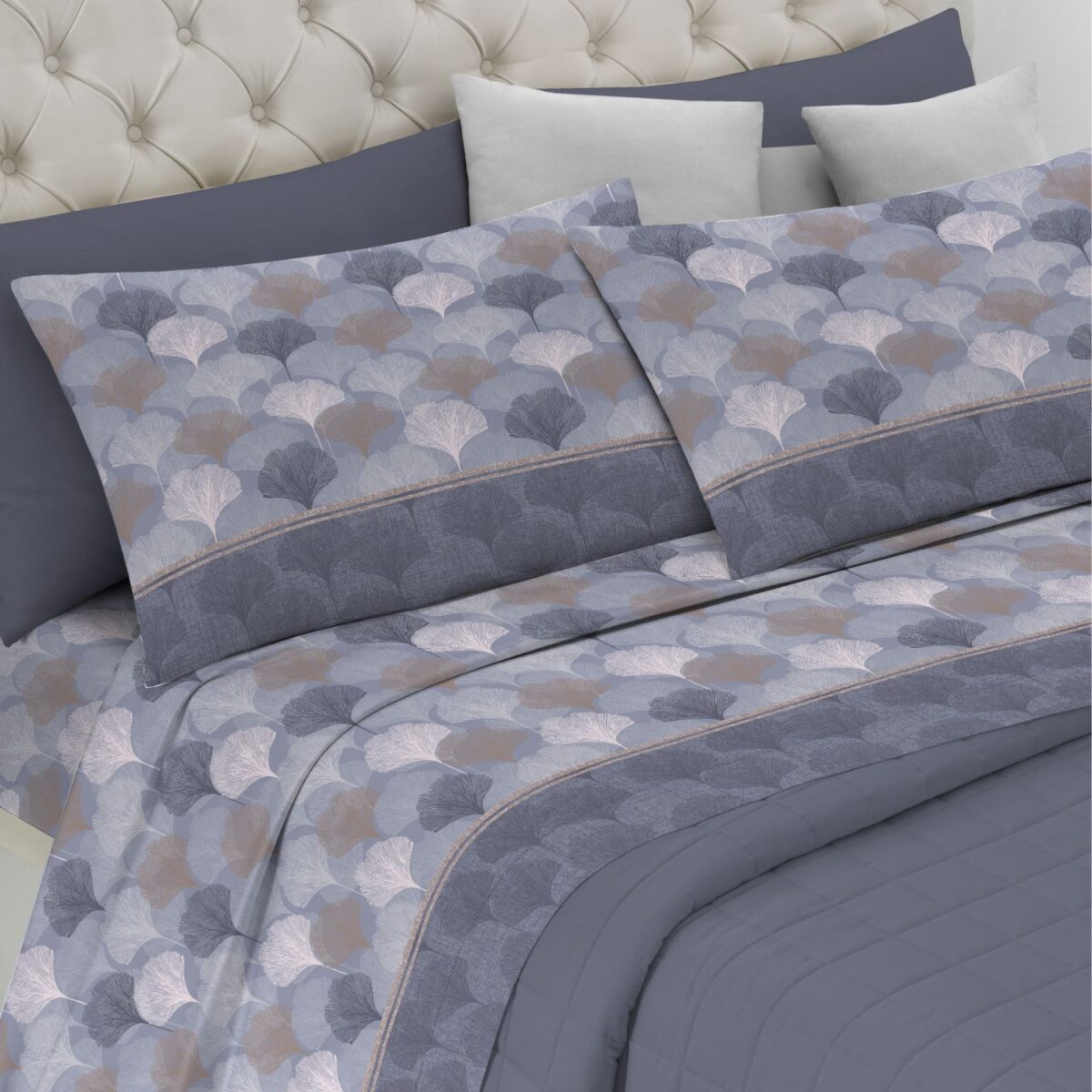 chicchi-grigio-completo-lenzuola-smile-made-in-italy-puro-cotone-tortora-panna-giallo-geometrico-moderno-singolo-matrimoniale-piazza-e-mezza