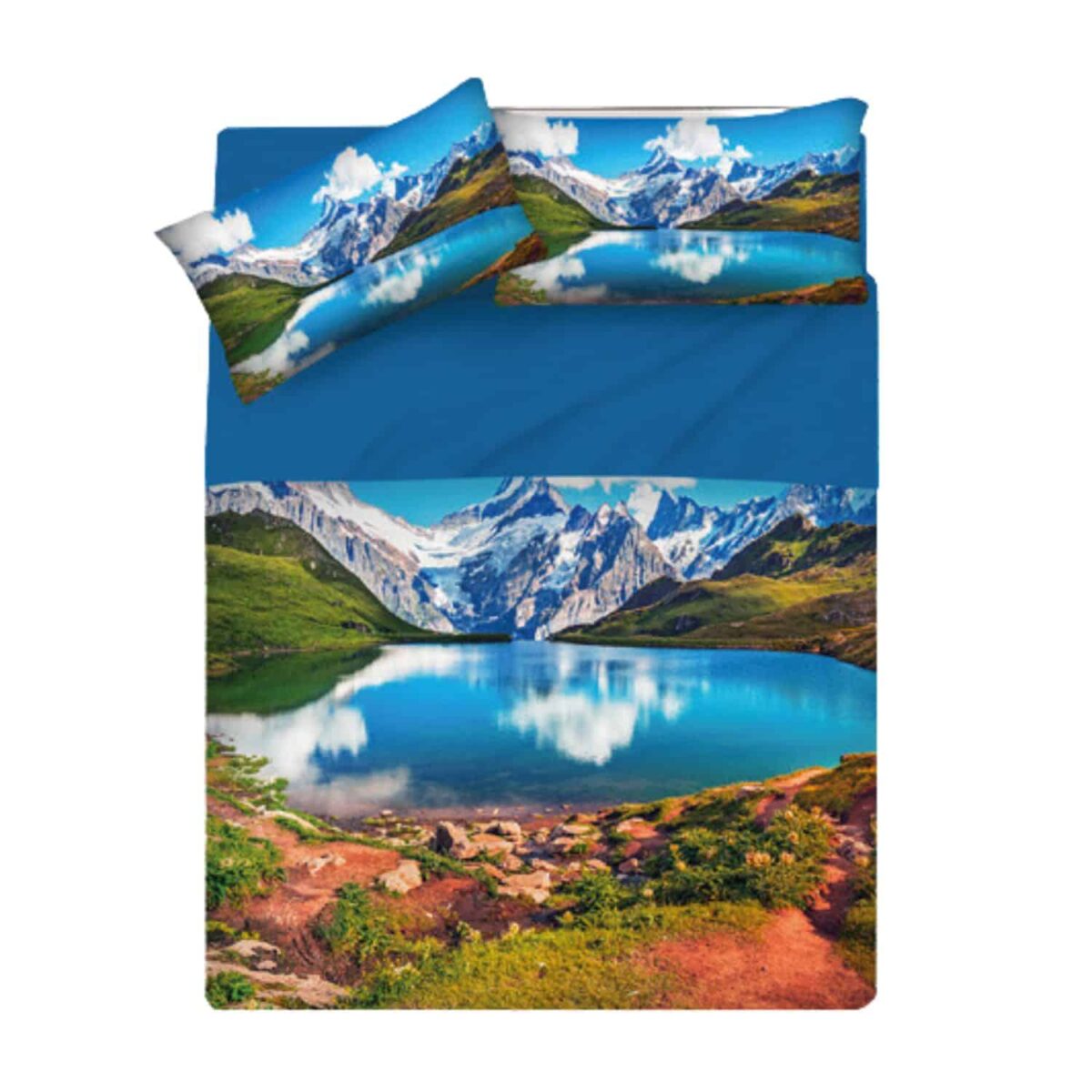 completo-lenzuola-digitale-stampa-alta-definizione-bernese-lago-montagne-innevate-paesaggio-intera