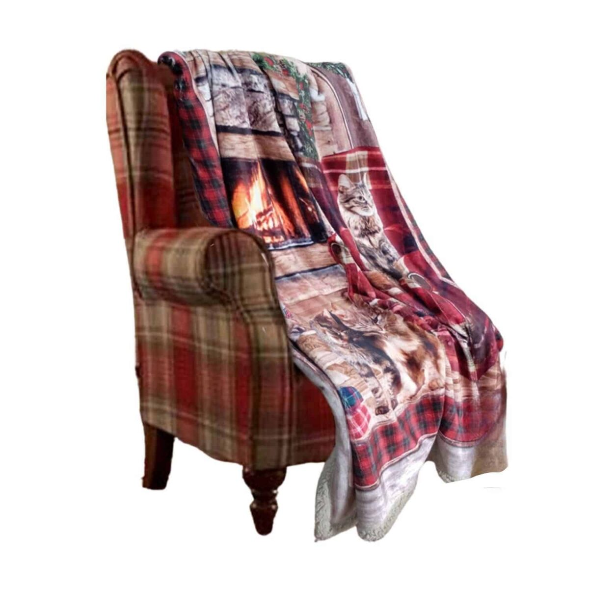 gatti-pigri-scozzese-camino-fuoco-calda-plaid-coperta-sherpa-stampa-digitale-stampato-130x160-invernale