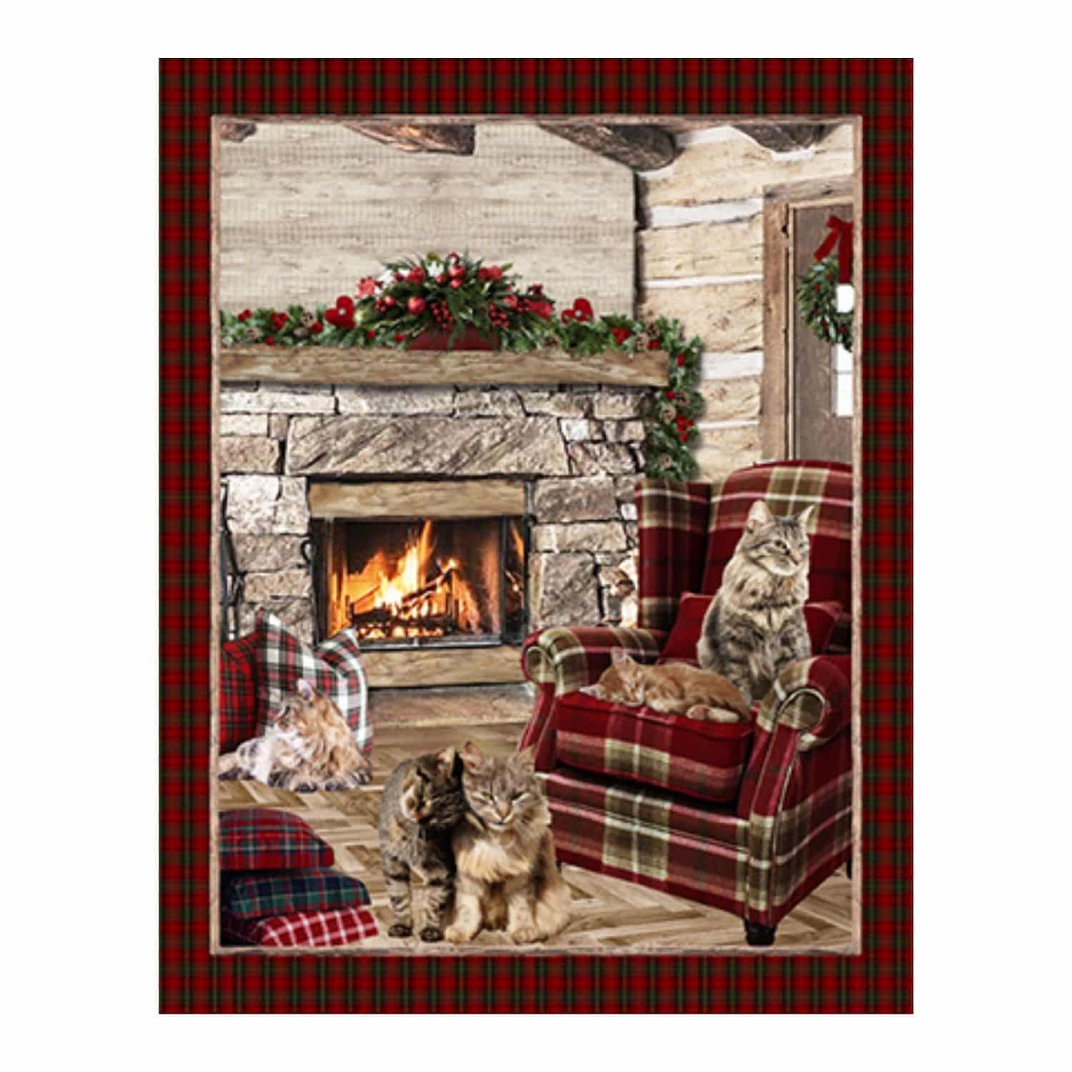 gatti-pigri-scozzese-camino-fuoco-calda-plaid-coperta-sherpa-stampa-digitale-stampato-130x160-invernale-dettaglio